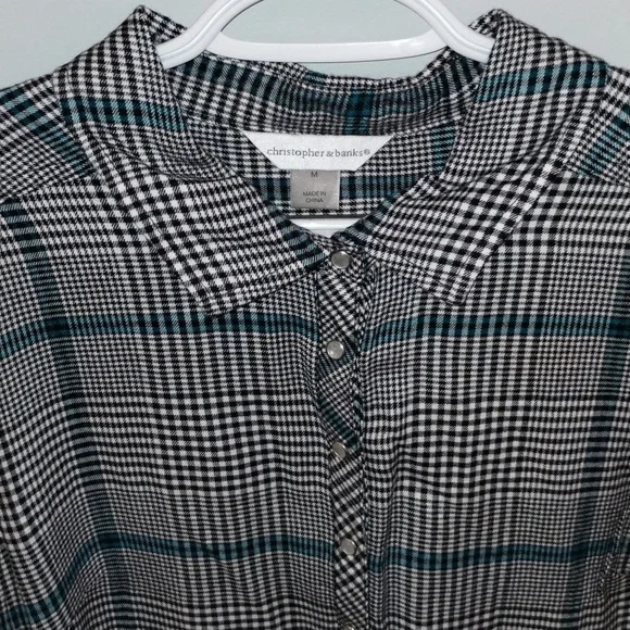 Plaid Christopher Banks Shirt - Picture 2 of 5